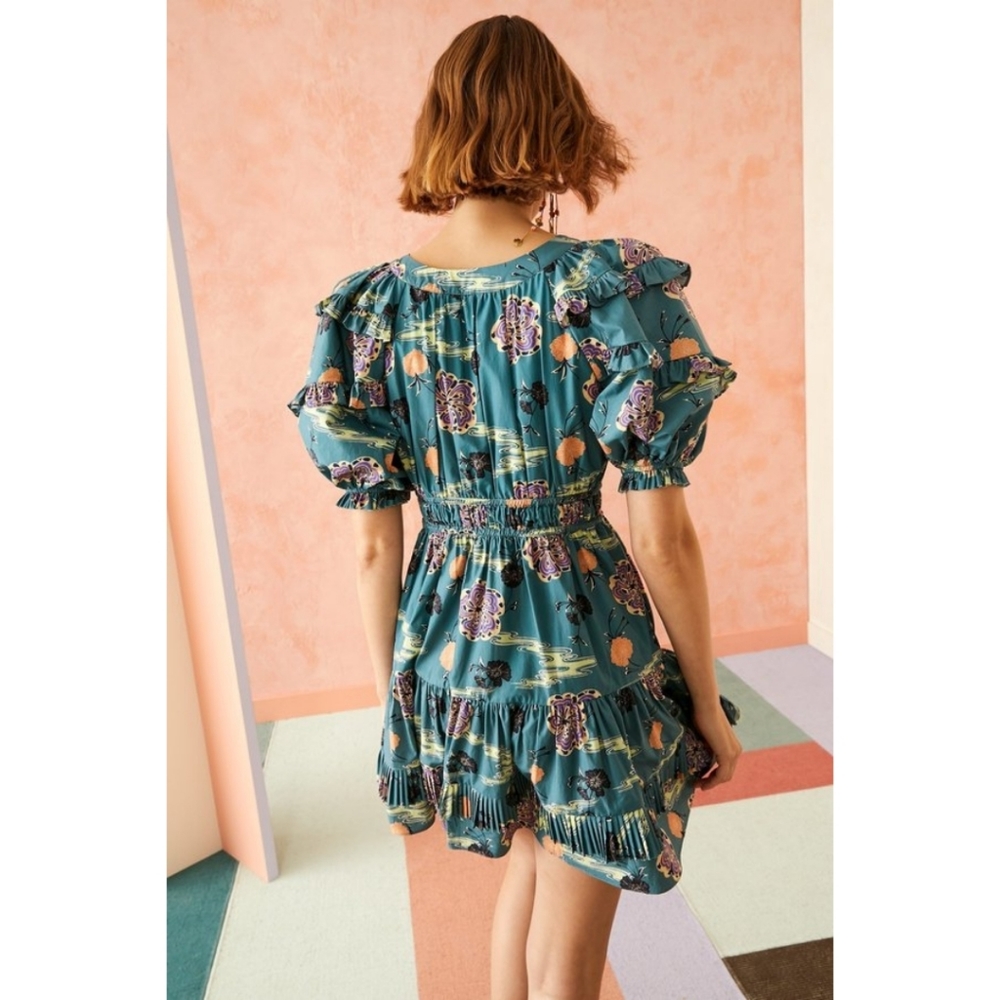 EUC Ulla Johnson Naomi Dress in River - Picture 7 of 15